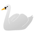 Swan Stencil
