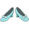 Though, on her way out Cinderella lost one of her glass slippers!