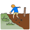 I see oozy mud.