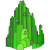 Together they reached the Emerald City...