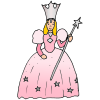 Cinderella was sad she couldn't go. But, just as her stepsisters left, a Fairy Godmother appeared!