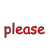 please