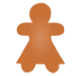 Gingerbread Girl Stencil