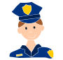 Police Officer Stencil