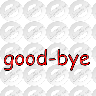 good-bye