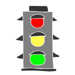 Traffic Light Stencil