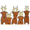 Reindeer
Reindeer can jump 25 feet up in the air.