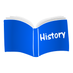 History Book Stencil
