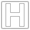 hospital sign