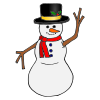 Where do you build a snowman?