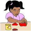 Play with playdough