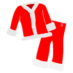 Santa Suit Stencil