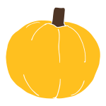 Round Pumpkin Stencil