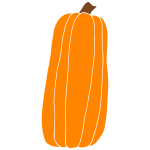 Tall Pumpkin Stencil