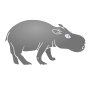 Hippo Stencil