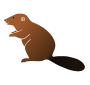 Beaver Stencil