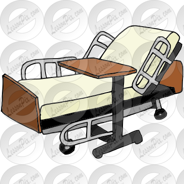 hospital bed clipart images
