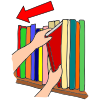 Who helps us find books?