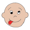 Silly: Loud, silly voice,jokes,running around.