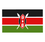 Kenya Flag Stencil