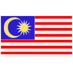 Malaysia Flag Stencil
