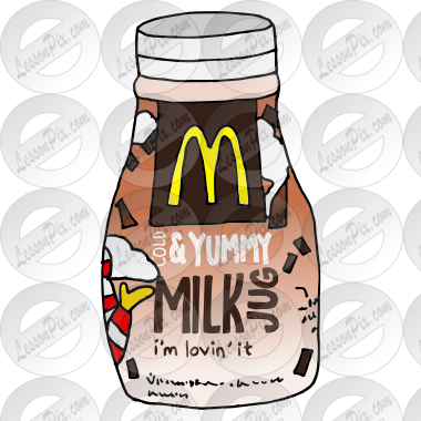 Chocolate Milk Jug