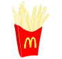 McDonalds® French Fries Stencil