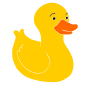 Calm Duck Stencil