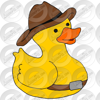 Cowboy Rubber Duck