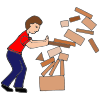 i knocked over my tower