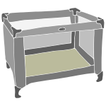 Portable Crib Stencil