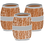 Barrels Stencil