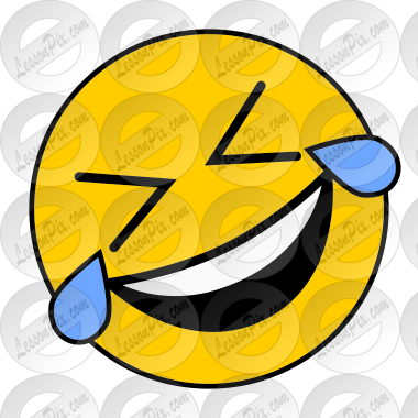 clipart laughing hysterically