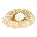 Nest Egg Stencil