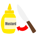 Cut the Mustard Stencil