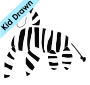 Zebra Stencil