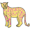 1+cat+with+pink+dots. Picture