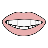 S tongue inside