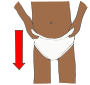 Pull Underwear Down
