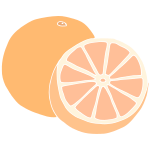 Grapefruit Stencil
