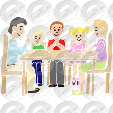 Family Dinner Stencil