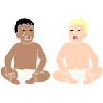 Babies Stencil