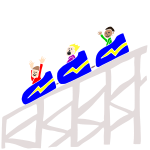 Roller Coaster Stencil