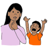 What would you do if the teacher told you to stop making noises, but it was not you.