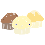 Muffins Stencil