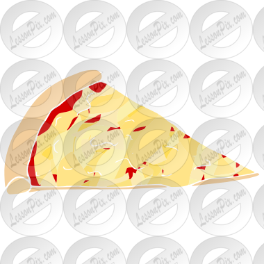 Cheese Pizza Stencil for Classroom / Therapy Use - Great Cheese Pizza  Clipart
