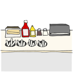 Condiments Station Picture