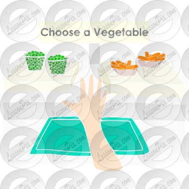 Choose a Vegetable Stencil