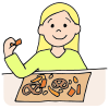 I will feel happy about doing a good job at snack and mealtimes.