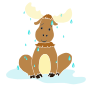Wet Moose Stencil